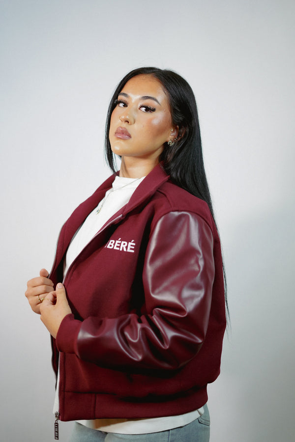 MAROON LIB' VARSITY JACKET