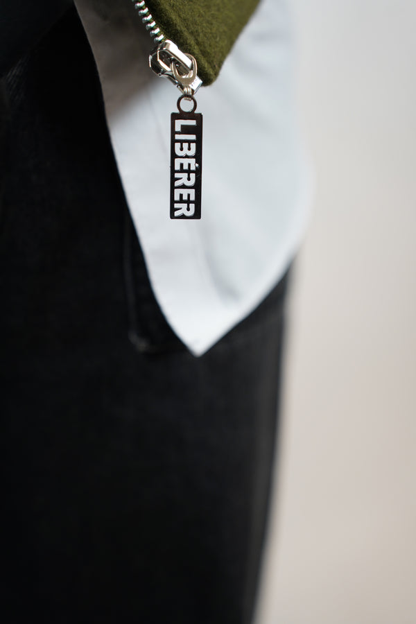 GREEN LIB' VARSITY JACKET