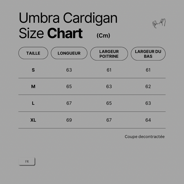 Libérer — UMBRA Cardigan